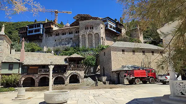 Монастырь Дохиар на Афоне