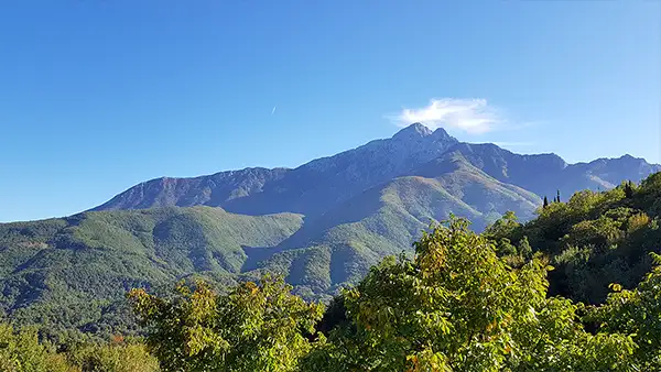 Гора Афон, главный пик полуострова